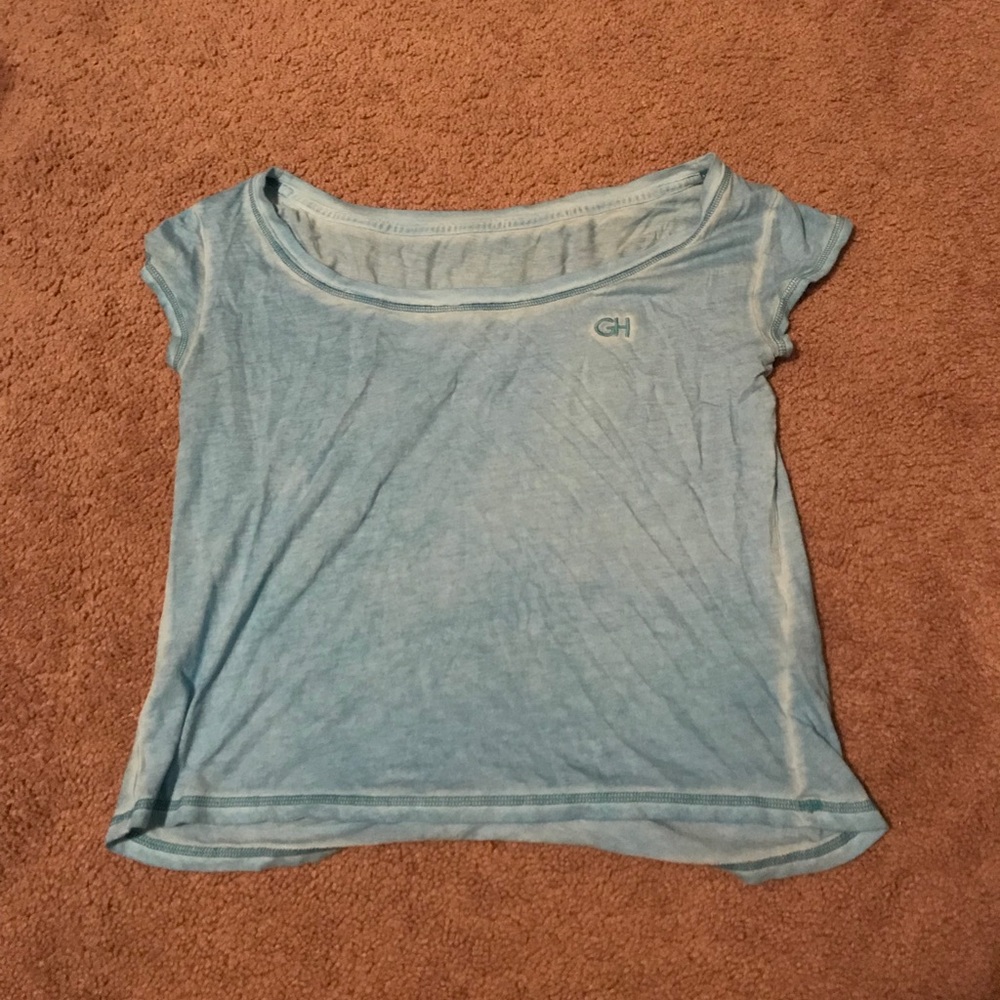 GILLY HICKS SYDNEY light blue t shirt